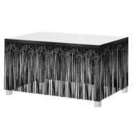 Zabava B&C Black Crna stolna dekoracija 300 cm