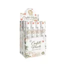 Vjenčanje Rose gold Hearts Ispaljivač konfeta u obliku srca 30 cm