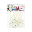 Ljubav White balon, 5 komada, 13 inch (33 cm)