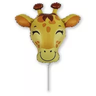 Žirafa Head folija balon 36 cm (WP)