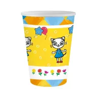 Mačkasto Kitty Kitten papirnata čaša, 6 komada, 250 ml