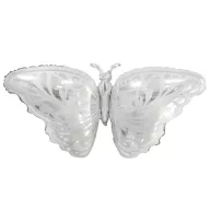 Leptir Silver folijski balon 87 cm