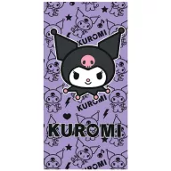   Hello Kitty Kuromi Chaos kupaonski ručnik, ručnik za plažu 70x140 cm (Brzo Sušenje)