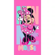   Disney Minnie Peekaboo kupka ručnik, plažni ručnik 70x140 cm (Brzo Sušenje)
