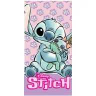   Disney Lilo i Stitch Snuggle ručnik za kupanje, plažni ručnik 70x140 cm (Brzo Sušenje)