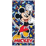   Disney Mickey Color Party kupaonski ručnik, ručnik za plažu 70x140 cm (Brzo Sušenje)