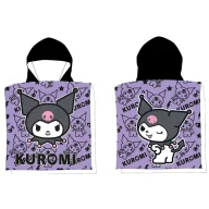   Hello Kitty Kuromi Chaos pončo ručnik za plažu 50x100 cm (Brzo Sušenje)