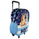 Bluey Dreams dječji 3D ruksak s kotačićima za vrtić, torba 32 cm