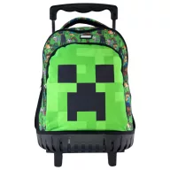   Minecraft Face premium školska torba na kotačima, torba 44 cm