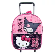   Hello Kitty & Kuromi dječji 3D ruksak s kotačima, torba 32 cm