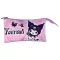 Hello Kitty Kuromi Purple Pernica s 3 pretinca, 22 cm