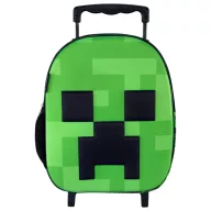 Minecraft Face rolirajući 3D ruksak za vrtić, torba 32 cm