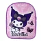 Hello Kitty Kuromi Purple ruksak, torba 26 cm