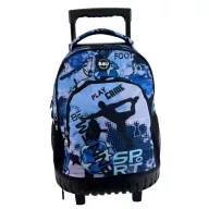   Nogometni motiv Be Winner premium školska torba na kotačima, torba 44 cm