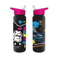   Hello Kitty Punk Kuromi Kuromi Punk plastična boca sa slamkom 700 ml