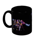 K-Pop Demon Hunters Black porculanska šalica 315 ml (11 oz) u poklon kutiji