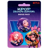 K-Pop Demon Hunters Trio set od 3 znački