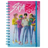   K-Pop Demon Hunters Saja Boys spiralni notes, linirana bilježnica A5