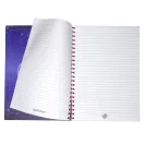 K-Pop Demon Hunters Purple spiralni notes, liniran rokovnik A4