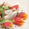 Uskrs Eggs & Catkins salveta set 20 komada 33x33 cm