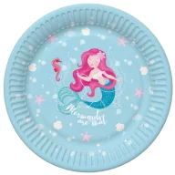 Sirena Pastel papirni tanjur 8 komada 22,7 cm