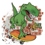 Dinosaurusi Crazy salveta 20 komada 33x33 cm