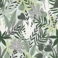 Šareno Green Leaves Cvjetni ubrus 20 komada 33x33 cm