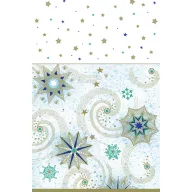 Božić Stars and Twirls i papir stolnjak 120x180 cm