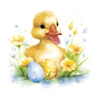 Uskrs Cute Baby Duck salveta 20 kom 33x33 cm