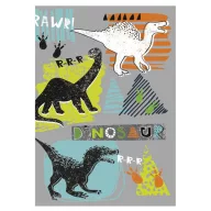 Dinosaurusi Rawr A/4 gumena mapa