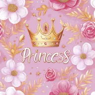 Princeze Crown Salveta princeza 20 komada 33x33 cm