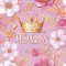 Princeze Crown Salveta princeza 20 komada 33x33 cm