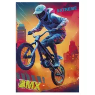 Vozilo Extreme BMX A/4 mapa s gumicom