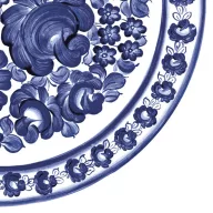 Cvijet Rose Plate Vezeni ubrus 20 komada 33x33 cm