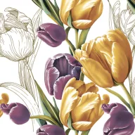Cvijet Majestic Tulipan salveta 20 komada 33x33 cm
