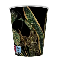   Šareno Exotic Čaša od papira s motivom lišća 8 komada 250 ml
