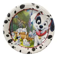 Disney 101 Dalmatinac Play papirnati tanjur 8 komada 23 cm