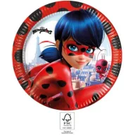   Miraculous: Pustolovine Bubamare i Crnog Mačka Hero papirnati tanjur, 8 kom, 23 cm, FSC