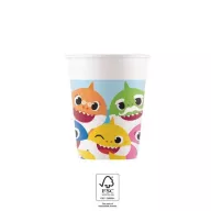 Baby Shark Fun in the Sun papirnata čaša 8 kom 200 ml FSC