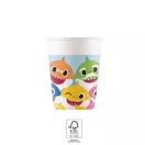 Baby Shark Fun in the Sun papirnata čaša 8 kom 200 ml FSC