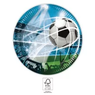   Nogometni motiv Soccer Fans papirnati tanjur, 8 komada, 20 cm FSC