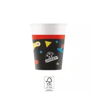 Gamer Gaming Party papirnate čaše 8 kom 200 ml FSC