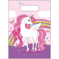   Jednorog Rainbow Colors poklon vrećica, vrećica za poklone 6 komada