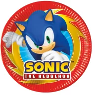   Sonic the Hedgehog Sega papirnati tanjur, 8 komada, 20 cm FSC
