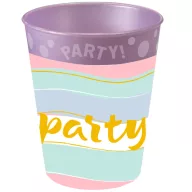 Šareno Elegant Party mikro premium plastična čaša 250 ml