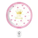 Princeze Little Princess papirni tanjur 8 komada 20 cm FSC