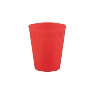   Zabava Bright Red Crvena mikro premium plastična čaša 250 ml