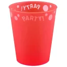 Zabava Bright Red Crvena mikro premium plastična čaša 250 ml