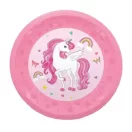 Jednorog Rainbow Colors mikro premium plastični tanjur 4 kom set 21 cm