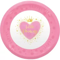   Princeze Little Princess mikro premium plastični plitki tanjur, set od 4 komada, 21 cm